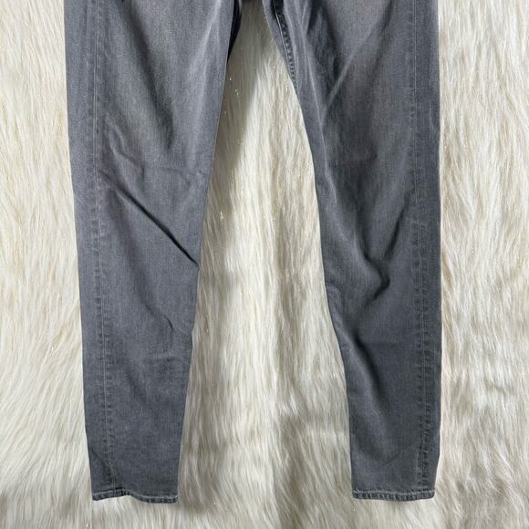 Rag & Bone Mens Standard Issue Fit 1 Extra Slim Gray Graffiti Vesuvio 32x33 - Picture 3 of 10